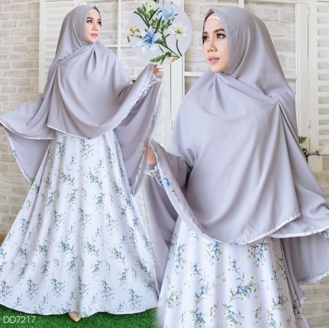 Baju Lebaran gamis syari