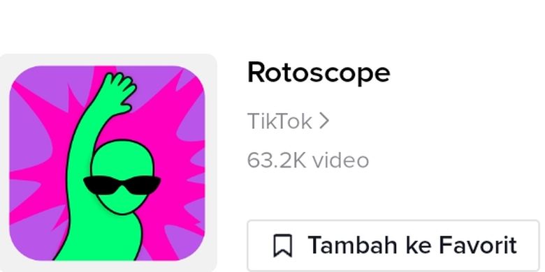 Cara Menghilangkan Fitur Filter Rotoscope di Tiktok Pada Video