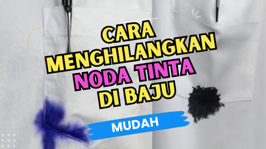 Cara Menghilangkan Noda Tinta di Baju