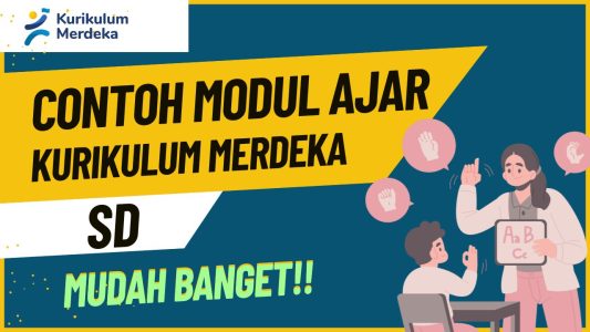 Contoh Modul Ajar Kurikulum Merdeka SD