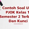 Contoh Soal UTS PJOK Kelas 1 Semester 2 Terbaru Dan Kunci