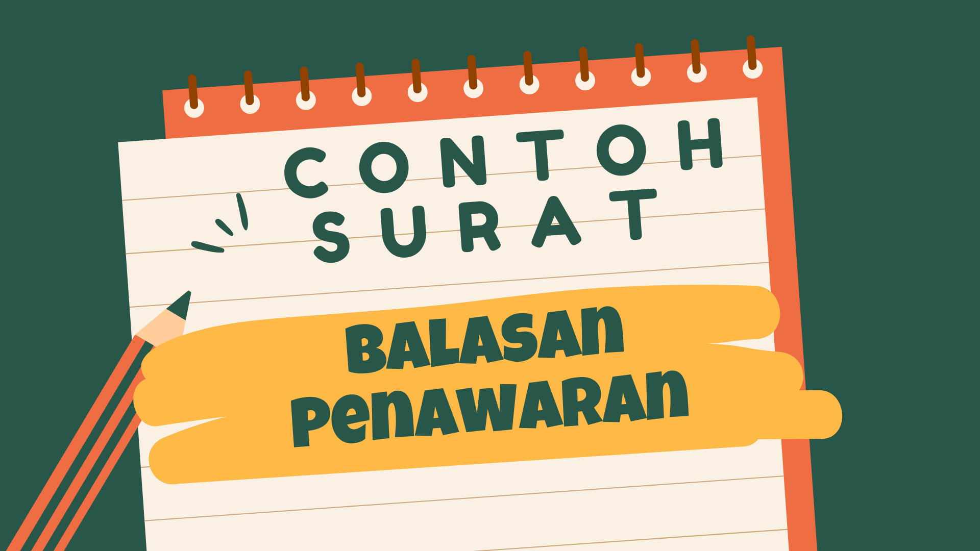 Contoh Surat Balasan Penawaran