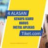 Install aplikasi tiket.com