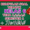 KUMPULAN SOAL TEMATIK KELAS 6 SEMESTER 1