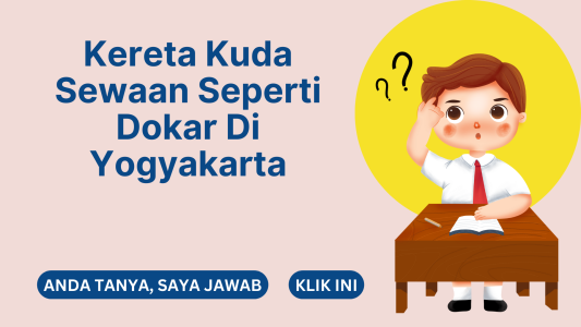 Kereta Kuda Sewaan Seperti Dokar Di Yogyakarta