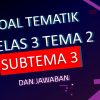 Kisi-Kisi Soal PH Kelas 3 Tema 2 Subtema 3