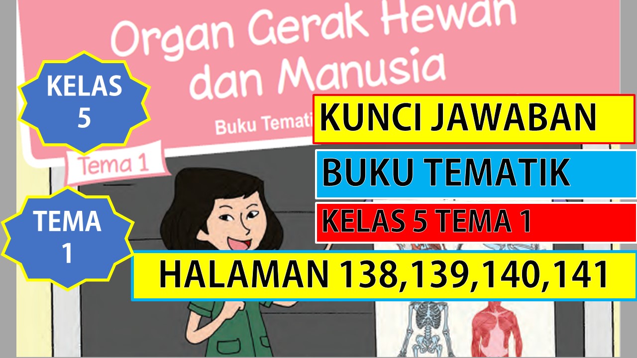 Kunci Jawaban Buku Siswa Kelas 5 Tema 1 Halaman 138,139,140,141