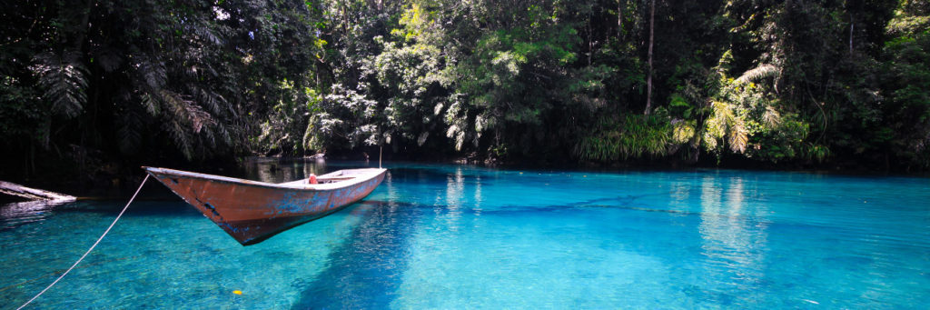 Labuan Cermin, Danau 2 Rasa yang Sebening Kaca