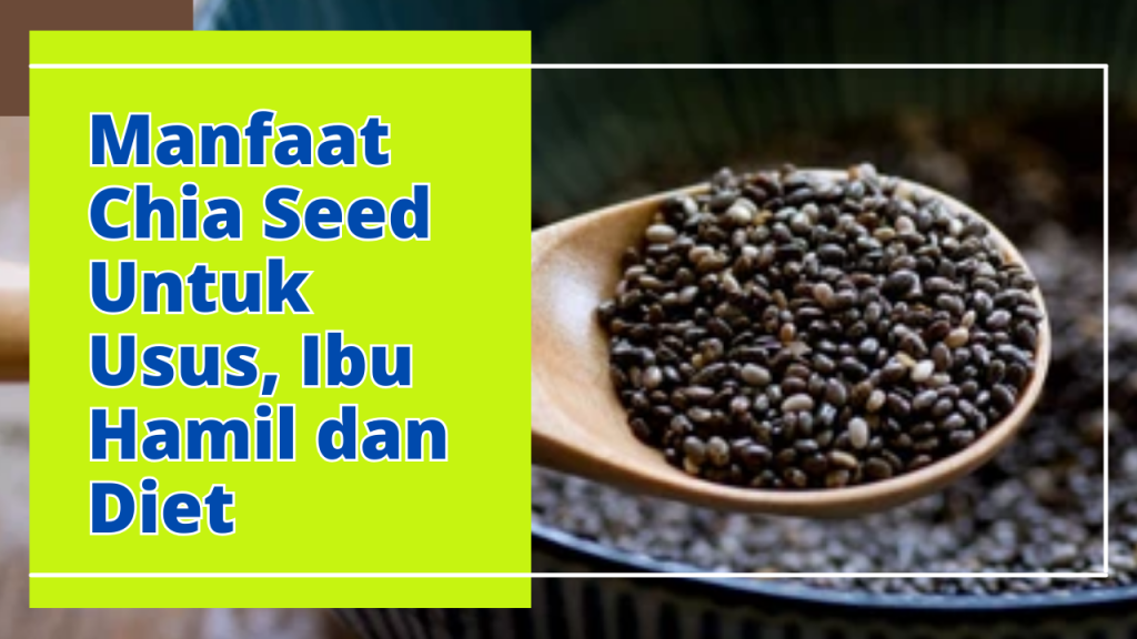 Manfaat Chia Seed Untuk Usus, Ibu Hamil dan Diet