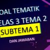 Soal Tematik Kelas 2 Tema 2 Subtema 1 dan kunci jawaban