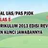 Soal UAS PJOK Kelas 5 Semester 1 K13