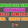 Soal Tematik Kelas 2 SD Semester 2