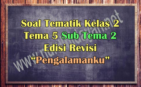 Soal Tematik Kelas 2 Tema 5 Sub Tema 2