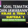 Soal Tematik Kelas 6 Tema 2 Subtema 1 Dan Jawabannya