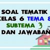 Soal Tematik Kelas 6 Tema 8 Subtema 3 Dan Kuncinya