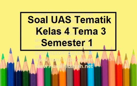 Soal UAS Tematik Kelas 4 Tema 3 Semester 1