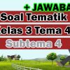 25 Soal Dan Jawaban Tematik Kelas 3 Tema 4 Subtema 4